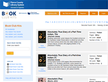 Tablet Screenshot of bookkits.piercecountylibrary.org